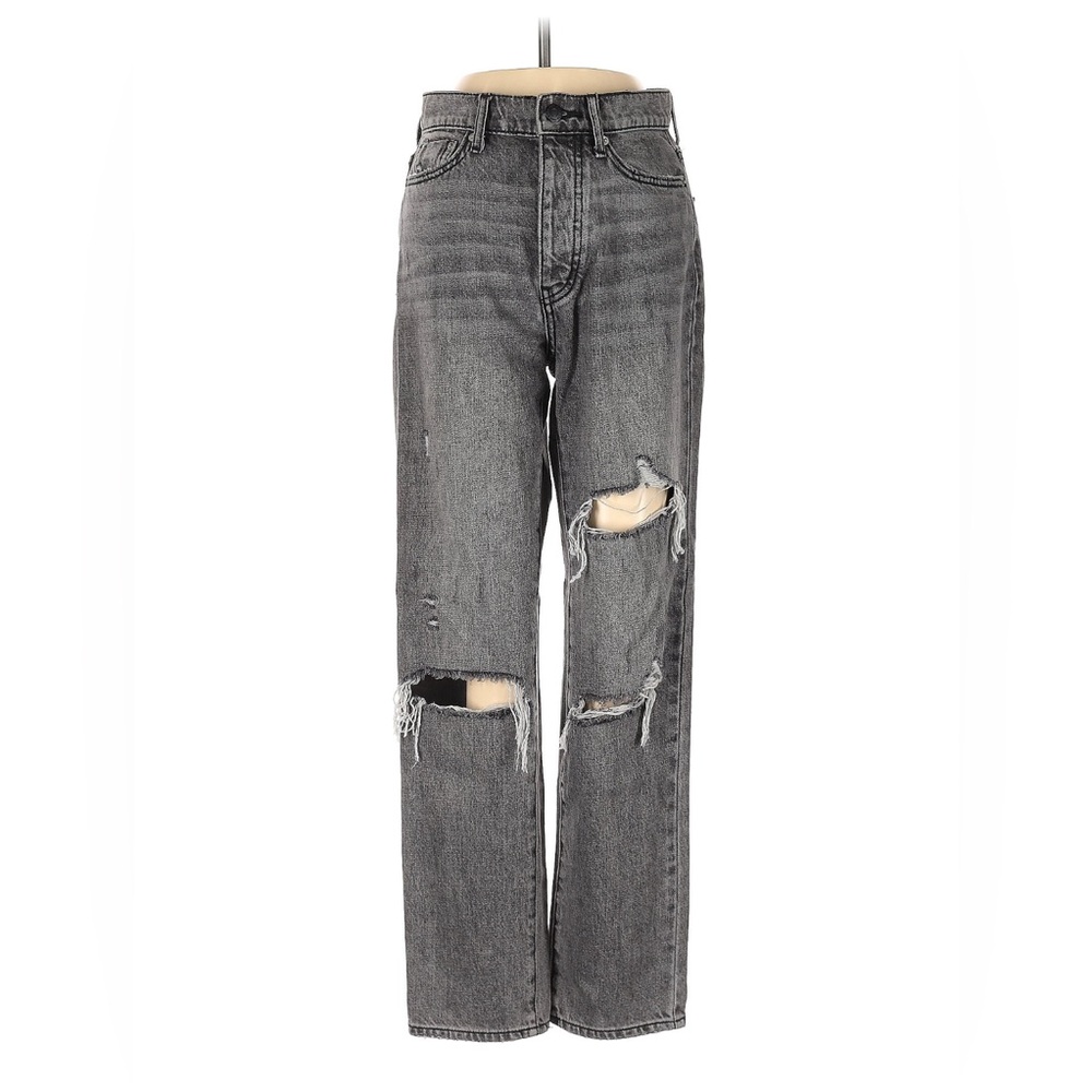 BDG Black/Grey Boyfriend Distressed Jeans